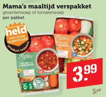 Aanbieding: Mama's maaltijd verspakket