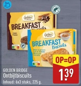Aanbieding: Ontbijtbiscuits