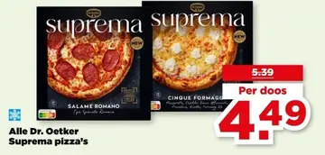 Aanbieding: Alle Dr. Oetker Suprema pizza's