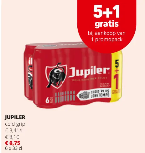 Promotie: Jupiler cold grip