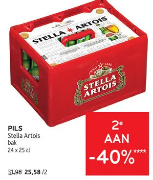 Aanbieding: PILS Stella Artois