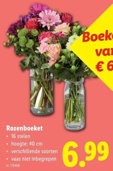 Promotie: Rozenboeket