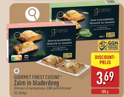 Promotie: Zalm in bladerdeeg