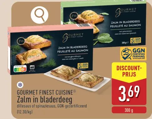 Promotie: Zalm in bladerdeeg