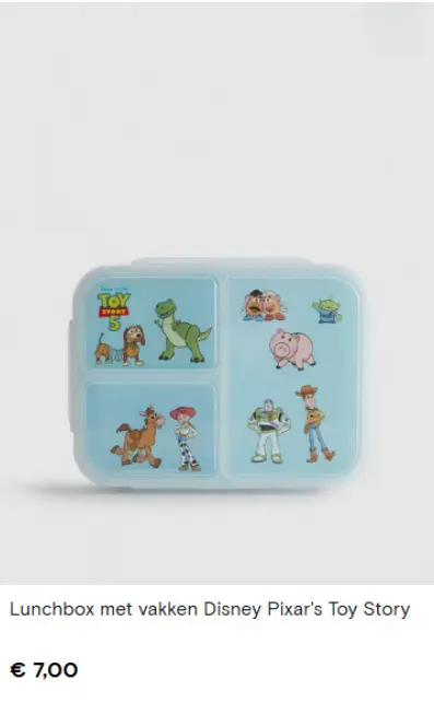 Aanbieding: Lunchbox met vakken