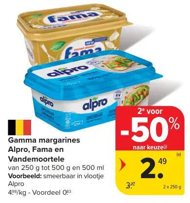Promotie: Gamma margarines