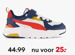 Aanbieding: Puma Trinity Lite kinder sneakers blauw rood