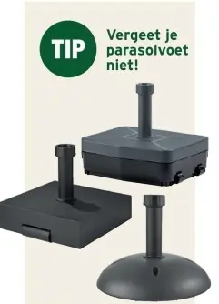 Promotie: Parasolvoet