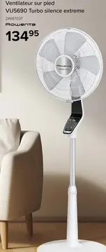 Offre: Ventilateur sur pied VU5690 Turbo silence ext