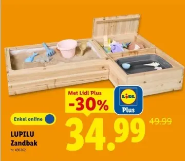 Promotie: Zandbak