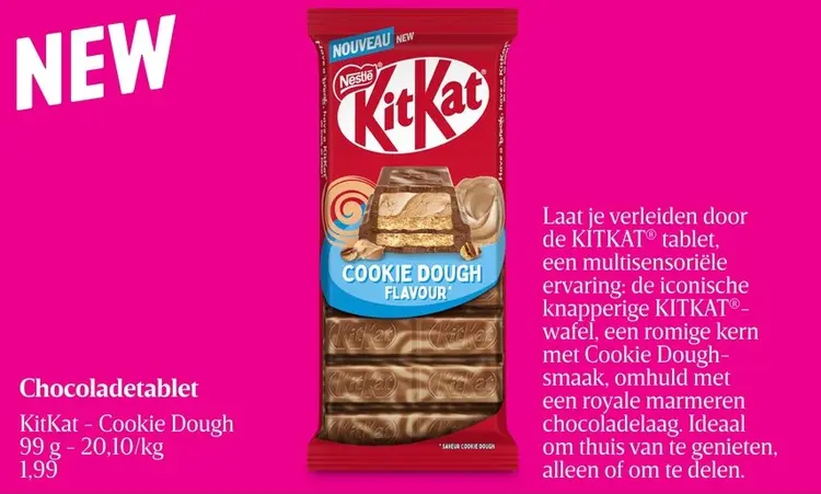 Promotie: KitKat - Cookie Dough
