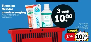 Aanbieding: Elmex en Meridol mondverzorging