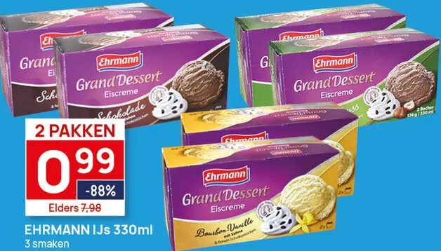 Aanbieding: Grand Dessert Eiscreme