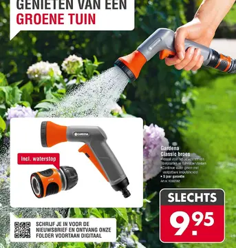Aanbieding: Gardena Classic broes