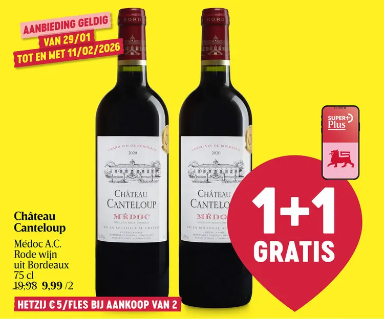 Promotie: Château Canteloup