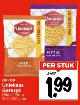 Aanbieding: Uniekaas Geraspt