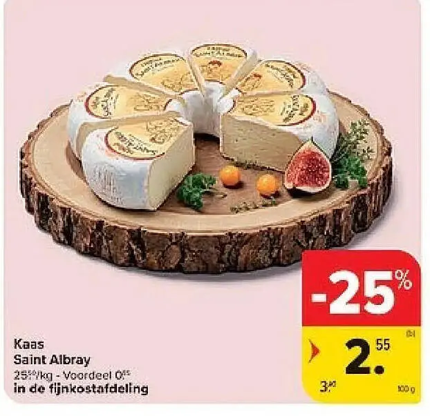Promotie: Kaas Saint Albray