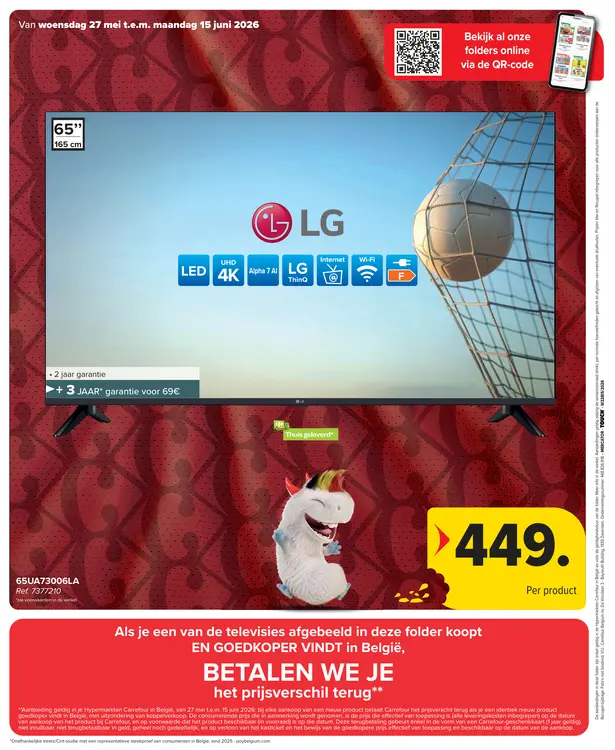 Promotie: TV 65UA73006LA