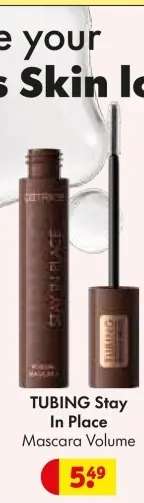 Offre: TUBING Stay In Place Mascara Volume