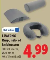 Aanbieding: Rug-, nek- of kniekussen