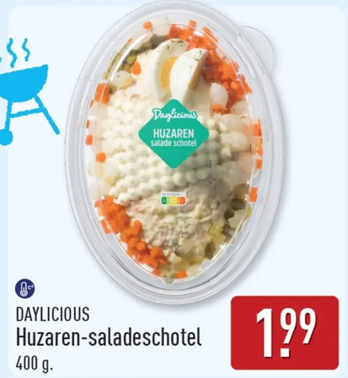 Aanbieding: Huzaren-saladeschotel