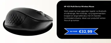 Aanbieding: HP 435 Multi-Device Wireless Mouse