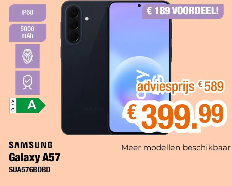 Promotie: Galaxy A57