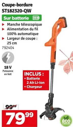 Offre: Coupe-bordure ST182320-QW