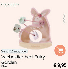 Aanbieding: Wiebeldier hert Fairy Garden