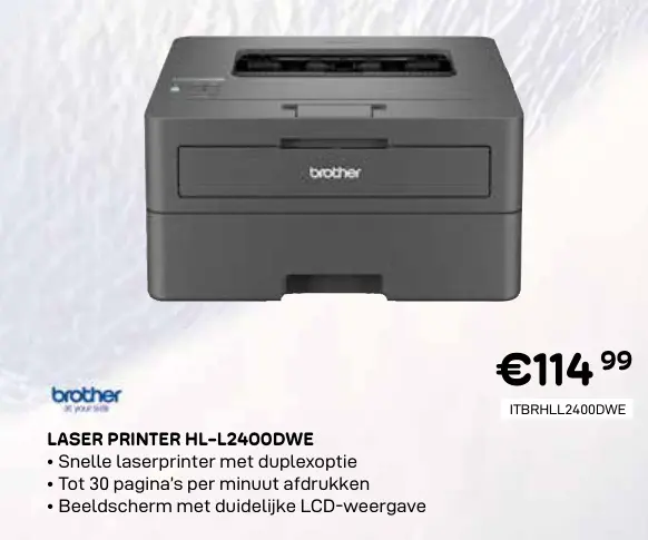 Promotie: Laser printer hl-l2400dwe