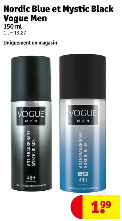 Offre: Nordic Blue et Mystic Black