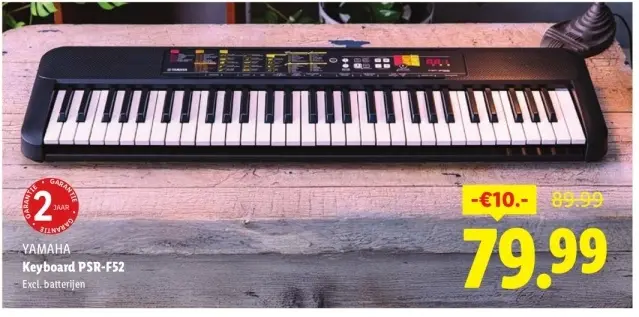 Aanbieding: Keyboard PSR-F52