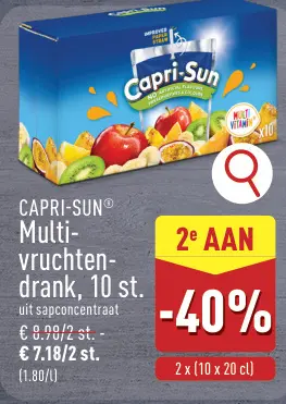 Promotie: Multi-vruchtendrank