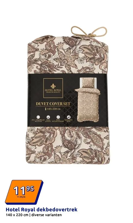 Promotie: dekbedovertrek