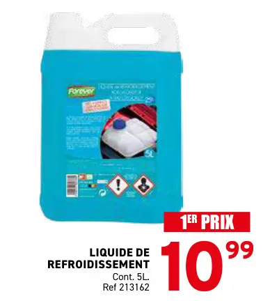 Offre: Liquide de refroidissement