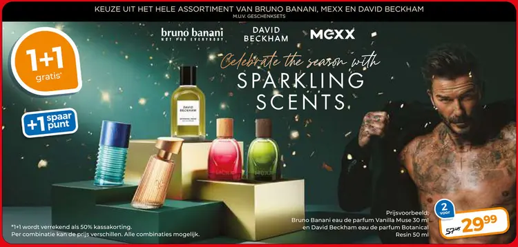 Aanbieding: Bruno Banani eau de parfum Vanilla Muse en Da