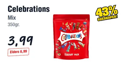 Aanbieding: Celebrations Mix
