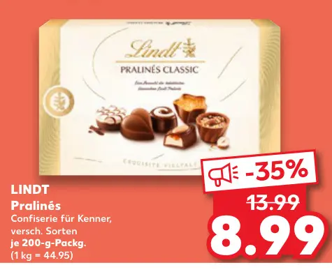 Aanbieding: Pralinés Classic