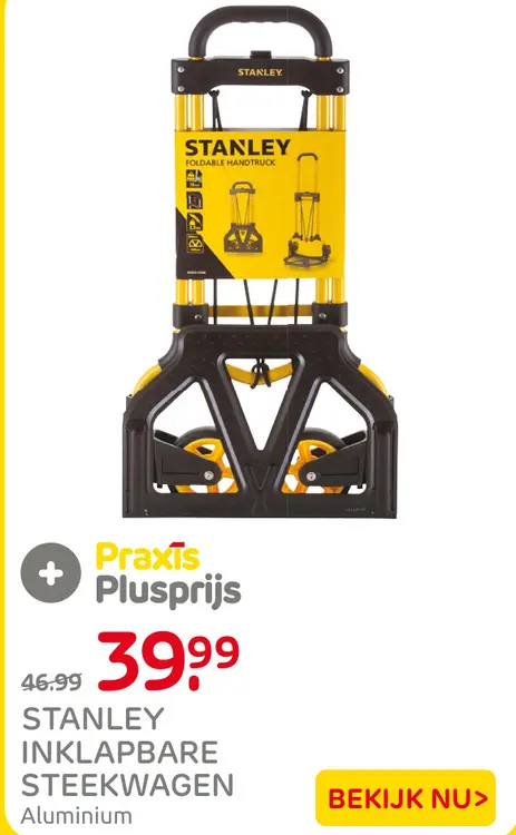 Aanbieding: Inklapbare steekwagen