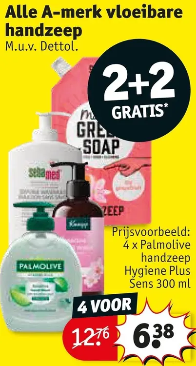 Promotie: Vloeibare handzeep