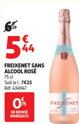 Offre: Freixenet Sans Alcool Rosé