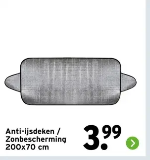 Aanbieding: Anti-ijsdeken / Zonbescherming