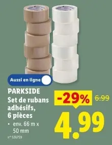 Offre: Set de rubans adhésifs