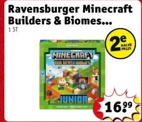 Aanbieding: Minecraft Builders & Biomes Junior