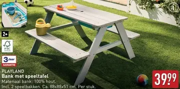 Aanbieding: PLAYLAND Bank met speeltafel