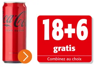 Offre: Coca-Cola Zero Sugar
