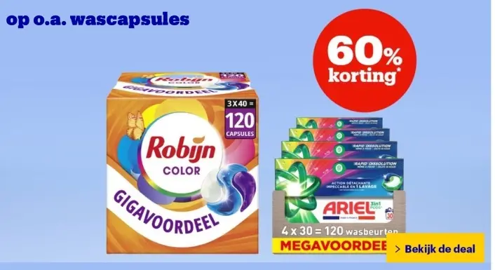 Aanbieding: Wascapsules
