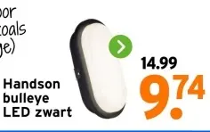 Aanbieding: Hands on bulleye LED zwart