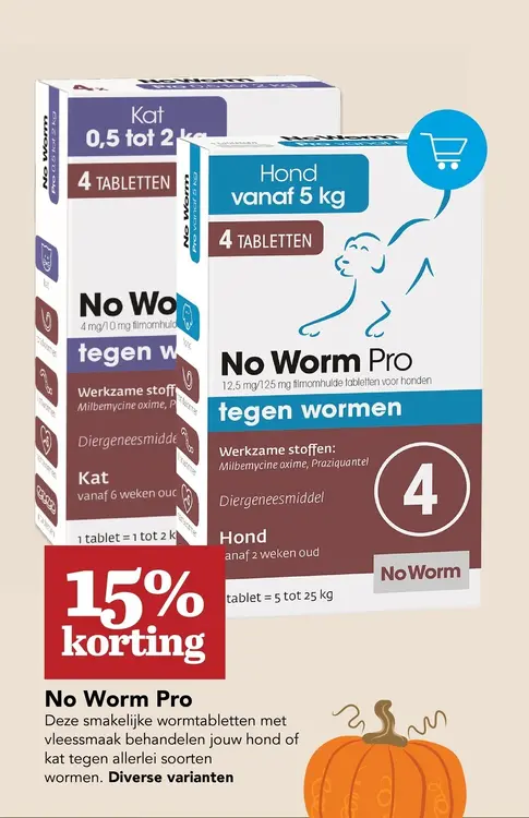 Aanbieding: No Worm Pro