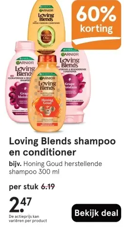 Aanbieding: Loving Blends shampoo en conditioner